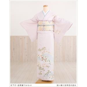 訪問着レンタル 卒業式 母 着物 hw1371 入学式 ママ 着物レンタル