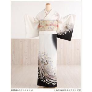 訪問着レンタル 結婚式 卒業式 入学式 七五三 hw1133 着物レンタル