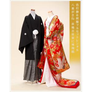色打掛けレンタル 結婚式 フォトウェディング iu012 新婦和装 紋付き