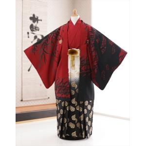 卒業式袴男子 卒業式 十三参りに 男子ジュニア用 紋付袴セット（合繊）140/150サイズ