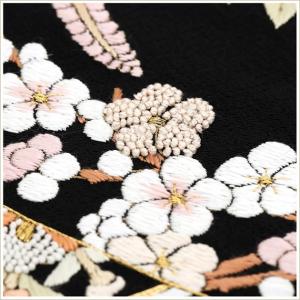 夏用 単衣 大きいサイズ 特選手刺繍 広巾 留...の詳細画像5