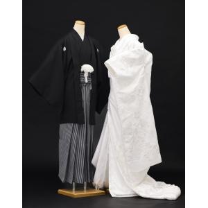 白無垢レンタル 新郎紋付セット 花嫁 白打掛 su014 白打掛 結婚式 フォトウェディング 神前式 着物レンタル 前撮り 人気 吉祥鳳凰慶び麗華豪華刺繍