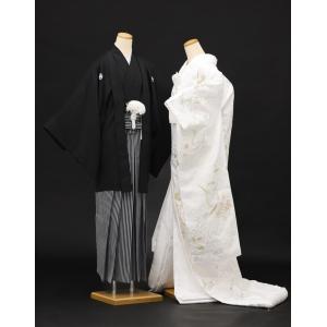 白無垢レンタル 新郎紋付セット 花嫁 白打掛 su015 白打掛 結婚式 フォトウェディング 神前式 着物レンタル 前撮り 人気 金銀慶びの鳳凰に豪華吉祥刺繍