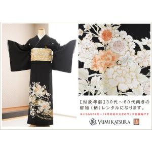 大きいサイズ 広巾 留袖レンタル 特選プレミア...の詳細画像3
