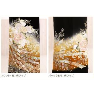 留袖レンタル 黒留袖レンタル ts154 結婚...の詳細画像2