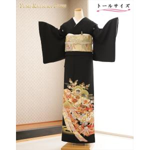 留袖レンタル 手刺繍 ts233 黒留袖 結婚式 母親 フルセット 留め袖