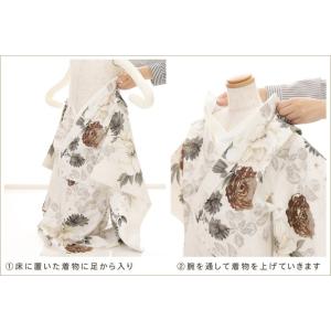 感動楽チャック着物で簡単ワンタッチ着付け 3歳...の詳細画像2