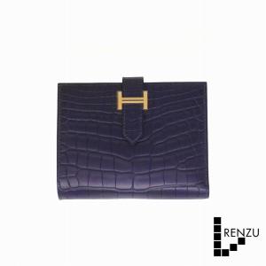 HERMES（エルメス） 2つ折り財布 ベアン コンパクト H039790CC7U W刻印