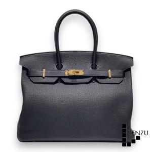 [未使用]エルメス バーキン35 ノワール 送料無料【PD】
