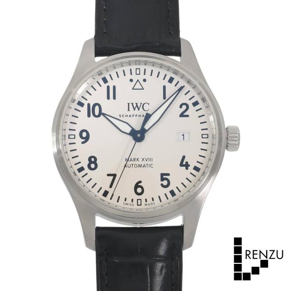 [中古]IWC パイロットウォッチ マーク XVIII IW327012 シルバー メンズ 送料無料...