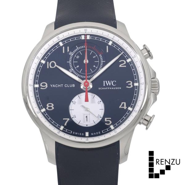 [中古]IWC ポルトギーゼ ヨットクラブ クロノグラフ オールバーブラウン IW390704 ブル...