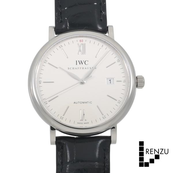 [新品]IWC ポートフィノ オートマティック IW356501 シルバー メンズ 腕時計 送料無料