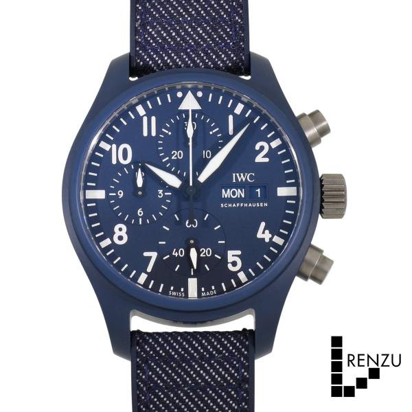 [新品]IWC パイロット ウォッチ クロノグラフ 41 トップガン オセアナ IW389404 ブ...