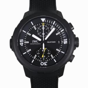 IWC アクアタイマー クロノグラフ ガラパゴス アイランド IW379502 ブラック メンズ 新...