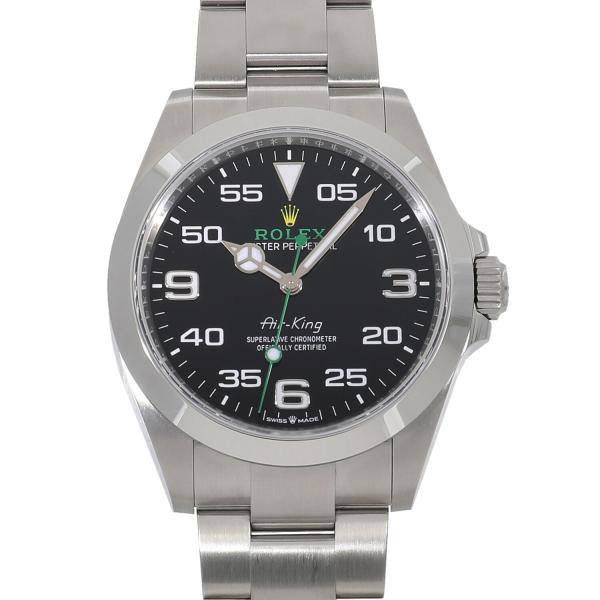 ロレックス エアキング 126900 ブラック メンズ 未使用 送料無料 腕時計