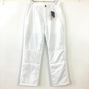 【新品】パーリーゲイツ　ストレッチパンツ　Mサイズ　ホワイト　総柄　ニコちゃん 新品】パーリーゲイツ ストレッチパンツ Mサイズ ホワイト 総柄 ニコ