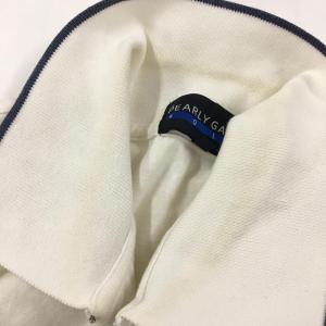 パーリーゲイツ 半袖ポロシャツ 白 ハーフジッ...の詳細画像5