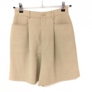 adabat（アダバット） キュロットスカート 白 無地 ロゴプリント