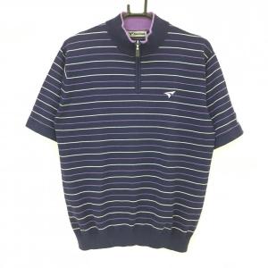 St ANDREWS 【美品】セントアンドリュース セーター ブルー 袖 St ANDREWS 【美品】セントアンドリュース セーター ブルー 袖