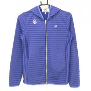 23区GOLF 【超美品】23区ゴルフ ダウンベスト ネイビー ロゴワッペン