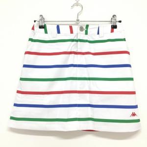 PEARLY GATES 【超美品】パーリーゲイツ スカート グリーン×白 総柄