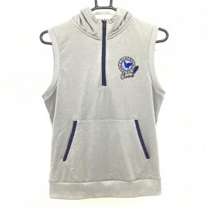 CPG GOLF 【新品】CPG フード付きアウターベスト ベージュ×黒