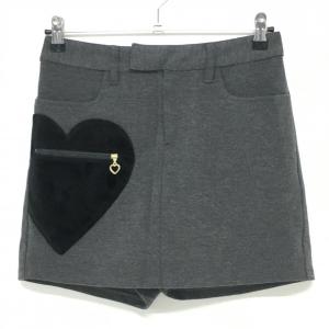 マンシングウェア 中綿キュロットスカート 黒 キルティング レディース