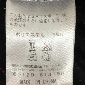 スリクソン 長袖ハイネックシャツ 黒×ピンク ...の詳細画像4