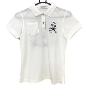 マークアンドロナ 長袖ポロシャツ グレー×ピンク 裏微起毛 ストレッチ  