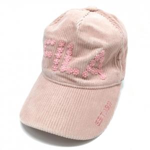 MARK&LONA（マークアンドロナ） メッシュキャップ オレンジ×白 パイル