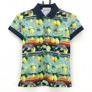 MARK&LONA（マークアンドロナ） 半袖ポロシャツ ネイビー×ライトブルー