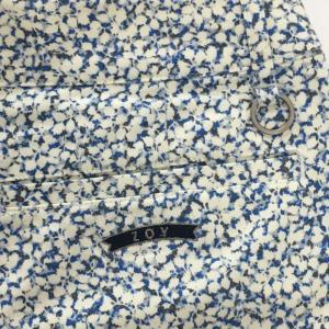 ゾーイ×LIBERTY パンツ 白×ブルー 総...の詳細画像2