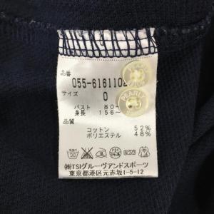 パーリーゲイツ 長袖ポロシャツ ネイビー ボタ...の詳細画像4