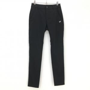 超美品】ピン パンツ 黒 ストレッチ Mr.ピン ワッペン 超美品】ピン パンツ 黒 ストレッチ Mr.ピン ワッペン