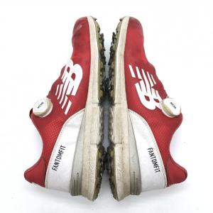 ニューバランスゴルフ ゴルフシューズ レッド×...の詳細画像2