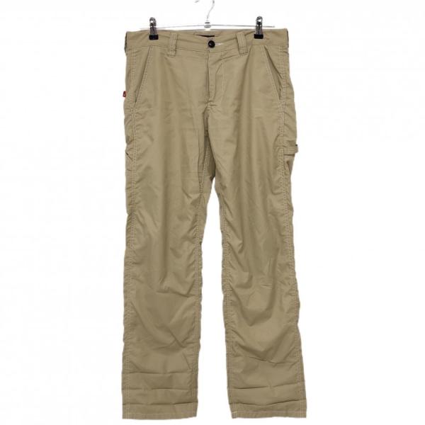 【超美品】ラフアンドスウェル パンツ ベージュ 裾チェック 裏地付  メンズ M ゴルフウェア ro...