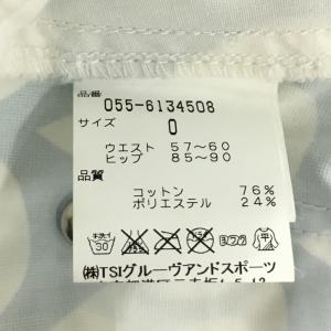 パーリーゲイツ スカート ライトブルー×白 総...の詳細画像4
