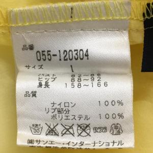 【超美品】パーリーゲイツ 半袖ブルゾン イエロ...の詳細画像4