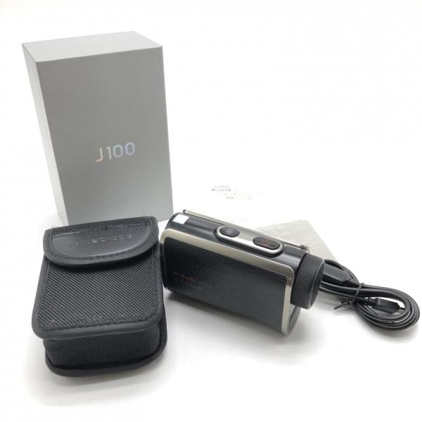 【美品】ファインキャディ レーザー距離計 黒 J100 通電確認済み 収納ケース・付属品・説明書付ゴ...