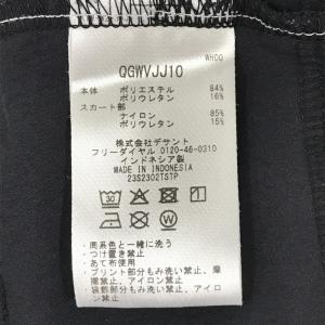 【超美品】ルコック 半袖ワンピース 白×黒 一...の詳細画像5