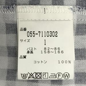 パーリーゲイツ 長袖シャツ 白×ネイビー ギン...の詳細画像4