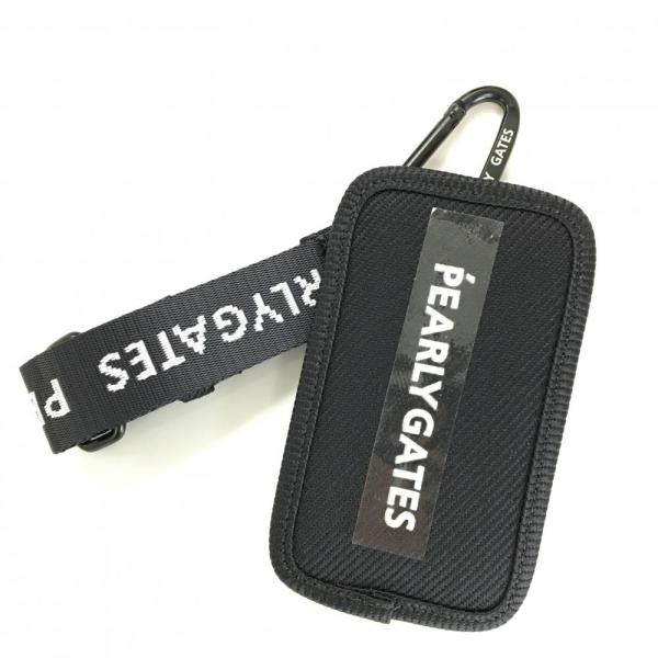 【新品】パーリーゲイツ ネームタグ ネイビー×白  カラビナ付 ネームプレート  FR ゴルフ PE...