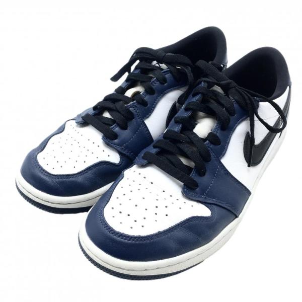 ナイキ ゴルフシューズ 白×ネイビー DD9315-104 エアジョーダン スパイクレス  メンズ ...