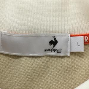 【超美品】ルコックゴルフ 長袖ポロシャツ ベー...の詳細画像3