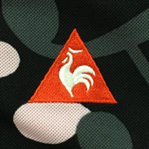【超美品】ルコックゴルフ 半袖ポロシャツ 黒×...の詳細画像2
