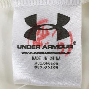 【新品】アンダーアーマー Tシャツ 白×黒 胸...の詳細画像4