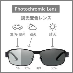 REONAS 偏光 + 調光 変色 サングラス...の詳細画像4