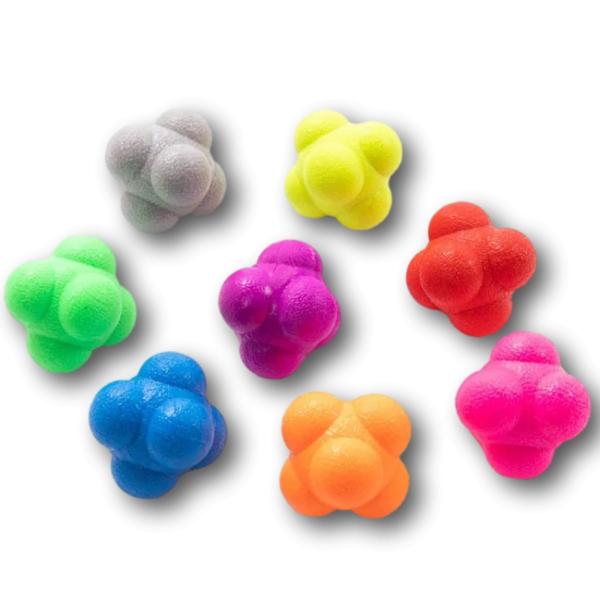 REONAS リアクションボール 大小ボール(2個入）イレギュラーボール 反射神経 動体視力 敏捷性...