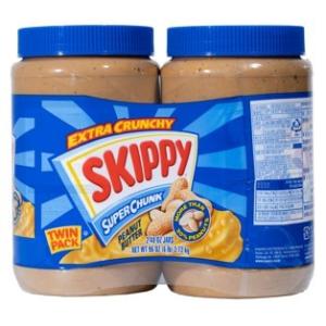 スキッピー ピーナッツバターチャンク コストコ 1.36kg x 2個_924646