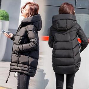 ロングコート レディース ロング丈 中綿ジャケット スプリングコート フード付き ダウンコート アウター 秋 冬 防寒 防風 おしゃれ